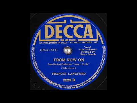 Frances Langford - From Now On (1938)