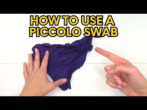 How to Clean a Piccolo/How to Use a Piccolo Swab