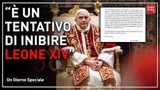 RATZINGER, SPUNTA LA CONFESSIONE INEDITA SULLA RINUNCIA "MA NON DICE QUELLO CHE STANNO RACCONTANDO"
