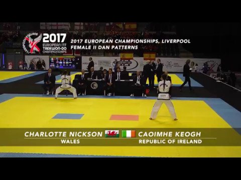 Charlotte Nickson (WAL) v Caoimhe Keogh (IRL) - Female II Dan Patterns