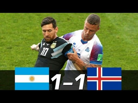 Argentina vs Iceland 1-1 World cup 2018 Highlights 16-06-2018 HD