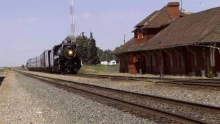 preview picture of video 'CP 2816 Calgary to Medicine Hat - Part 2 (Bassano Service Stop)'
