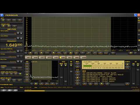 1650 kHz Mexico National Anthem Aug 24,2017 1100 UTC