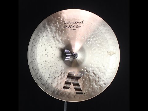 Zildjian 14" K Custom Dark Hi Hats - 946g/1272g (video demo) image 2