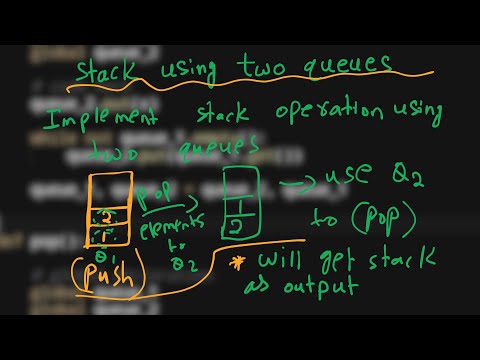 4 Stack Using Two Queues Stack And Queue Python Gfg Must Do Coding Questions