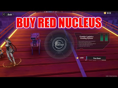 Buy 2 Red Nucleus with just 100 Vera Coin in Mirroria District B (Tower of Fantasy)