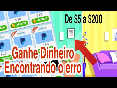 É NOVO! Ganhe de 5 a 200 Dólares no Paypal e Gifts Cards Encontrando o Erro \Money no Paypal/