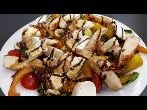 Rreze Dielli, 29 Nëntor 2018 - Të Gatuajmë me Znj. Vjollca P2 Sallatë me Perime të Pjekura dhe Pulë