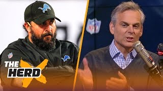 Colin Cowherd on reports Lions players are upset with Matt Patricia | NFL | THE HERD