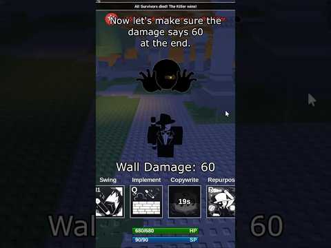 Winning with ARTFUL as a PACIFIST... || die of death #dieofdeath #dod #roblox #forsaken