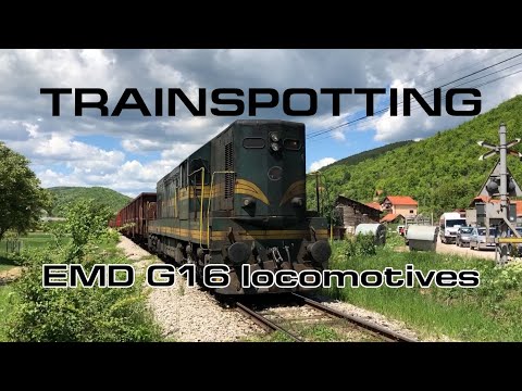 Trainspotting (RS) - EMD G16 locomotives "Kennedy"