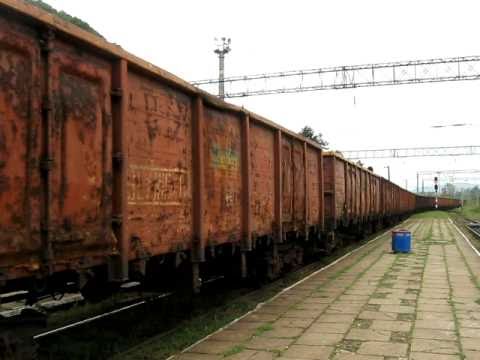 Marfar intrand in gara Dej Calatori