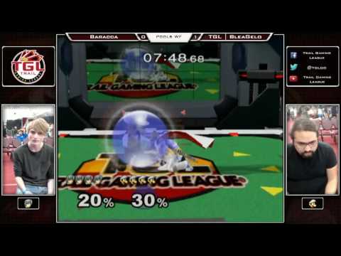TGL Monthly 10 - Melee Pools - Barraca (Marth) vs TGL|Blea Gelo (Luigi)