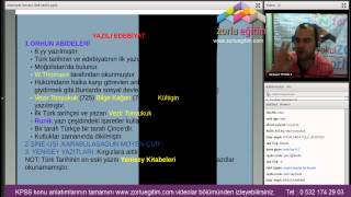 Tarih Kpss Eğitim Videoları Zorlu Eğitim 4 2015 Ramazan YETGİN