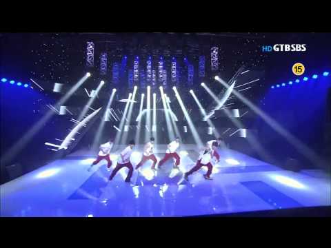 20110807 SBS 인기가요.Special stage - Beast + 4minute + G.NA