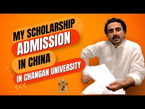Khanzada Khan — MS scholarship student in Changan University, China shares his experience