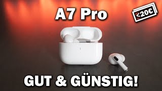 A7 Pro Bluetooth Kopfhörer für unter 20€ im Test: Die AirPods für JEDEN!