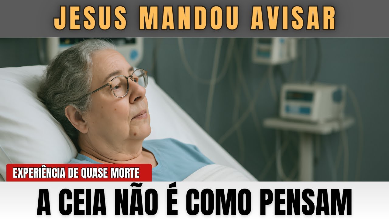 Eu morri e Jesus me mostrou a verdade Escondida  na Santa Ceia… Eu não estava preparada!