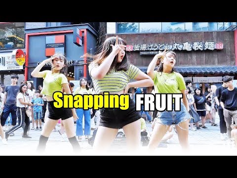 후르츠 (FRUIT) - Snapping (청하) @ 190713 홍대 거리공연 직캠 By SSoLEE