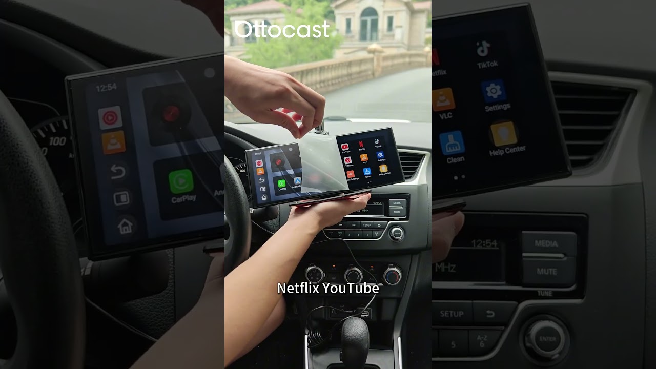 Upgrade Any Car for $150? ScreenFlow Wireless CarPlay & Android Auto Review.