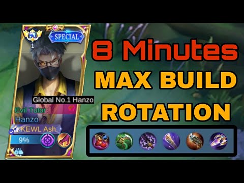 8 Minutes Build Hanzo Hack ( Don't tell moonton about this new hack)