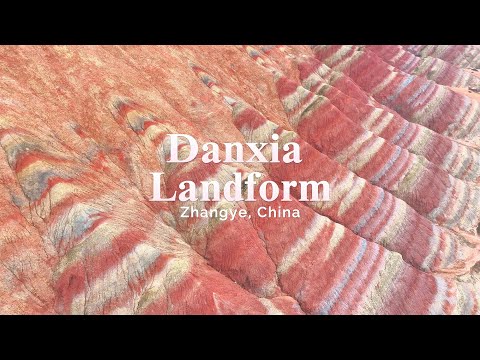 🌈 Zhangye Danxia: The Rainbow Mountains of China | 4K Drone Aerial Tour 🏜️