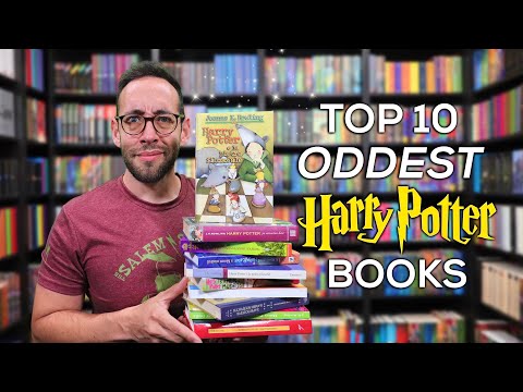 Top 10 Oddest Harry Potter Book Covers 📚 Sorcerer's Stone