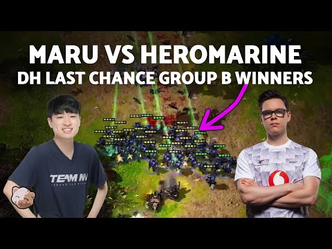 MARU vs HEROMARINE: Accidentally stimming army to death! | DH Last Chance Group B Winners (Bo3 TvT)