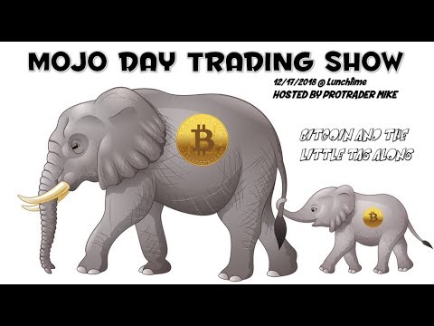 12/17/18 ₿itcoin and the little tag along 🐘 The Mojo Trading Show