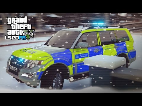 GTA 5 LSPDFR - NEW SNOW PATROL! - The British way #75
