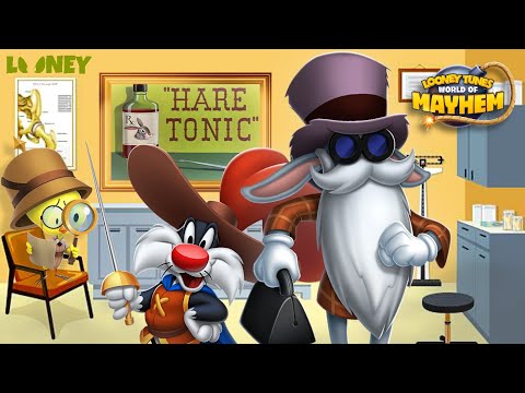 (No Ads, Audio Issues)5x Ticket Wheel & Dangerous Games - Looney Tunes World of Mayhem