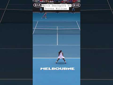 maria Sharapova vs Serena Williams tennis match