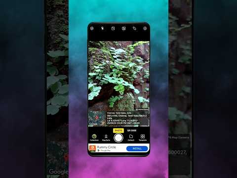 How to add Gps Location to photo| How to use GPS Map Camera | Location photo Click in mobile#gps