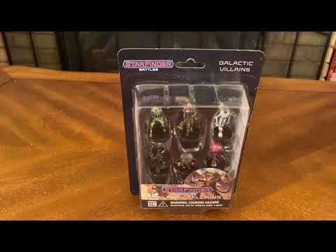 Starfinder Battles: Galactic Villains (Unboxing #119)
