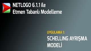 NetLogo Part 1 - Hemşeri Mahalleleri Nasıl Oluşuyor? (Etmen Tabanlı Mo