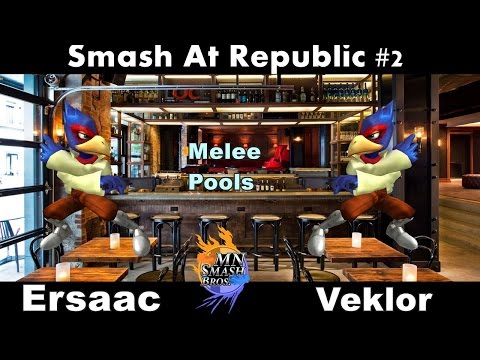 Smash At Republic #2 Melee Pools- Ersaac(Blue) vs Veklor(Tan)