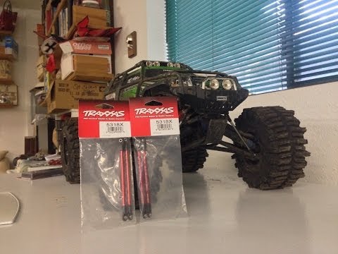 Traxxas summit level 6 upgrade aluminum push rods