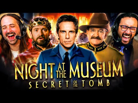 NIGHT AT THE MUSEUM: SECRET OF THE TOMB (2014) MOVIE REACTION!! FIRST TIME WATCHING!! Review