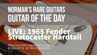 Video thumbnail for Norman’s Rare Guitars - LIVE Guitar of the Day: 1965 Fender Stratocaster Hardtail Sonic Blue by Normans Rare Guitars