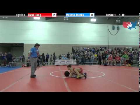 FILA Cadet 56 kg / 123.25 lbs. - Ricki Liang vs. Melissa Jacobs