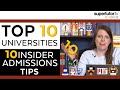 10 Tips to Get into a Top 10 University