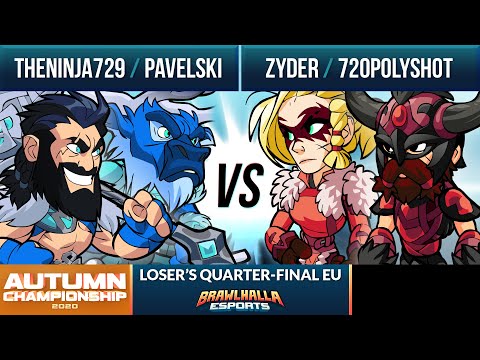TheNinja729 & Pavelski vs Zyder & 720polyshot - Loser's Quarter-Final - Autumn Championships 2020
