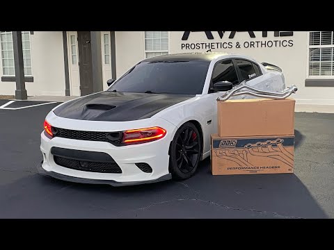 Long Tube Headers Made My Dodge Charger RT Illegal… Extremely Loud!!