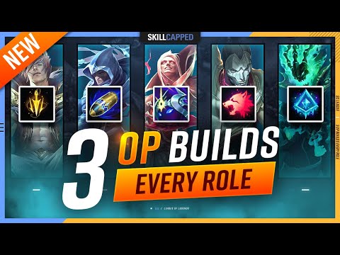 The 3 MOST OP BUILDS for EVERY ROLE in Preseason 11.23 - League of Legends