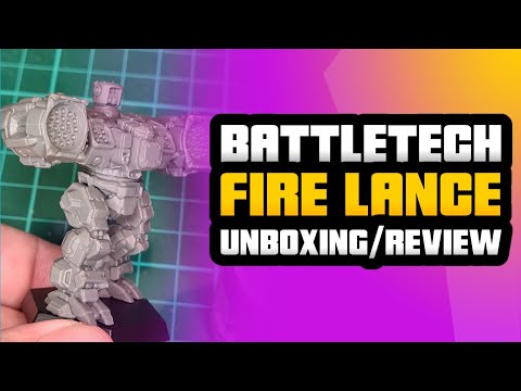 Battletech Inner Sphere Fire Lance Unboxing & Review