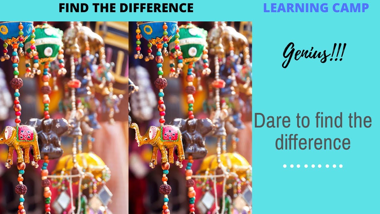 Only Geniuses Can Find All The Differences !!! | LearningCamp