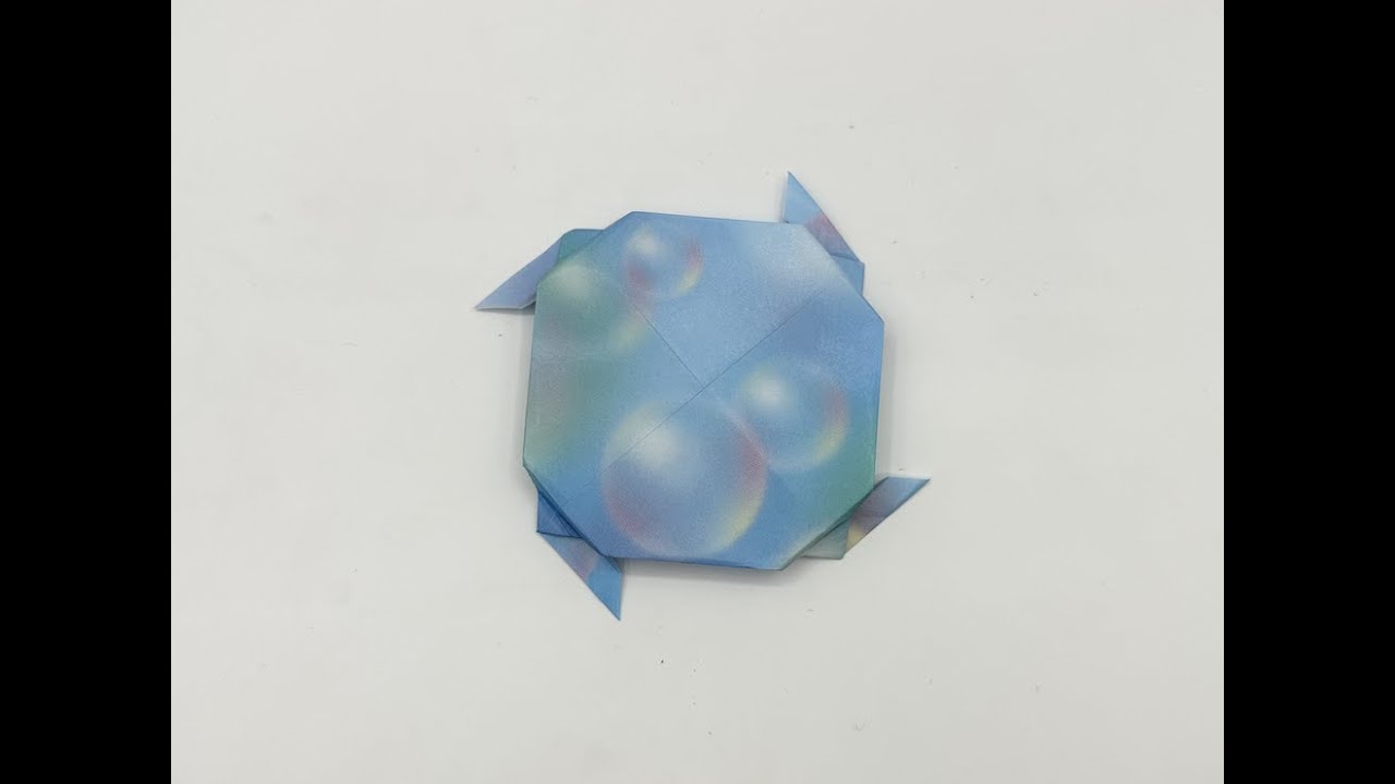 Origami Boomerang Frisbee