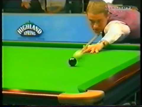 147 break by Stephen Hendry vs. Peter Ebdon - B. Open 1999
