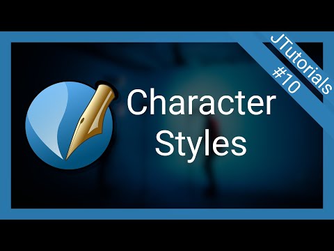 Scribus Tutorial #10: Character Styles | Scribus Tutorial