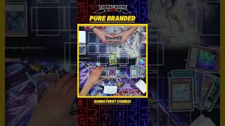 Pure Branded Going First Combo #yugiohtcg #yugioh #competitiveyugioh #advancedconstructed